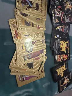 Mix Of Pokemon Cards Including Gold, Black And Rainbow Fan Art Cards + Holos - Image 4