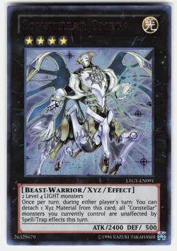 Constellar Omega Ultra Rare Lord of the Tachyon Galaxy LTGY-EN091 NM - Image 1