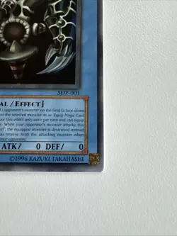 Yu-Gi-Oh! Relinquished SDP-001 Pegasus Ultra Rare Holo 1st Edition - MP - Image 4