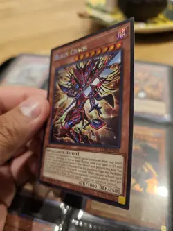 Yu-Gi-Oh Black Chaos CORI-EN001 Secret Rare Near Mint - Image 3