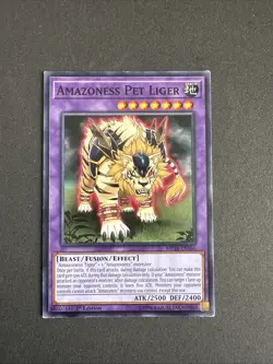 Yugioh Amazoness Pet Liger MP18-EN166 1st Ed Common - Image 1