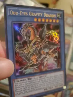 Yu-Gi-Oh! Odd-Eyes Gravity Dragon BOSH-EN043 Unlimited Ultra Rare NM - Image 2