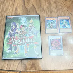 Yu-Gi-Oh! Cards And Binder Some Holographic - Image 1