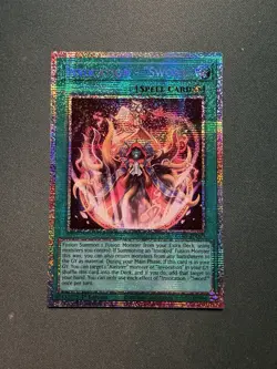 Yugioh! Invocation - "Sword" Starlight Rare Near Mint 1st Edition CORI-EN053 - Image 1