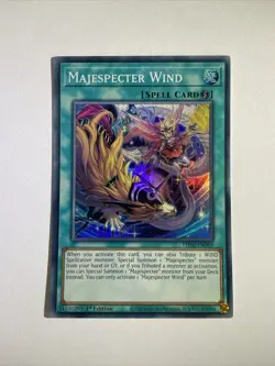 YuGiOh Majespecter Wind PHNI-EN069 Super Rare 1st Edition - Image 1
