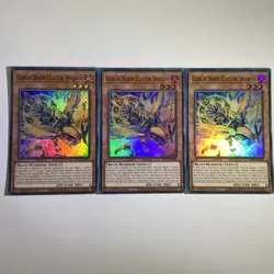 3x YuGiOh Goblin Biker Clatter Sploder PHNI-EN009 Super Rare 1st Edition Playset - Image 1