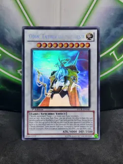 Yugioh Odin, Father Of The Aesir STOR-EN040 Ghost Rare 1st Edition NM - Image 1