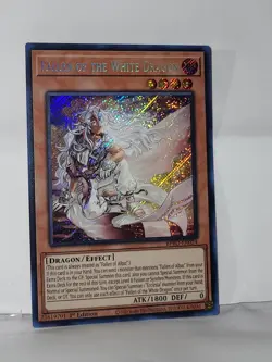 Fallen of The White Dragon BPRO-EN024 Yu-gi-oh! Secret Rare 1st Ed - Image 1