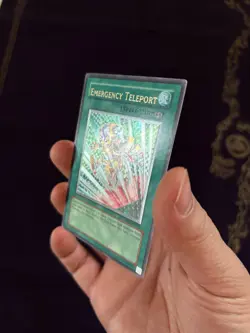 Emergency Teleport Unlimited Ultimate Rare TDGS-EN053 Near Mint NM YuGiOh - Image 5