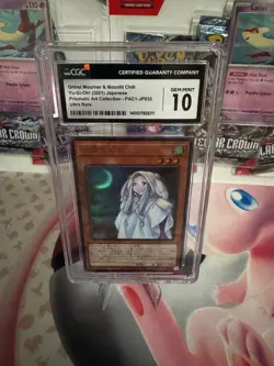 Ghost Mourner & Moonlit Chill - Secret Rare PAC1-JP035 - YuGiOh Japanese CGC 10 - Image 1