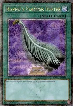 Harpie's Feather Duster (Alternate Art) Quarter Century Secret Rare Early Days C - Image 1