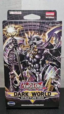 Konami Yu-Gi-Oh TCG Dark World Structure Deck - BRAND NEW! 1st Edition 83717859567 - Image 1