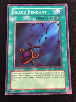 Yugioh Black Pendant MRL-E003 Super (NM) - Image 1