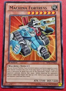 1x Yu-Gi-Oh! Machina Fortress - BP01-EN022 - Black Rare - 1st Edition - NM - Image 1