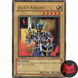 Yugioh Jack's Knight EEN-EN005 Rare 1st Edition LP - Image 1