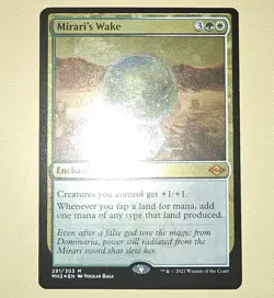 MTG FOIL Mirari's Wake 291/303 Mythic Rare NM - Image 1