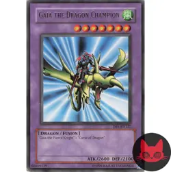 Yugioh Gaia the Dragon Champion DB1-EN122 Rare MP - Image 1