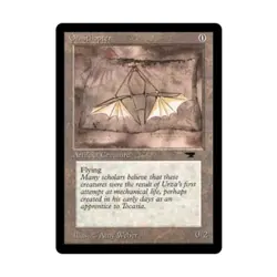WOTC MtG Antiquities Ornithopter (C) EX - Image 1