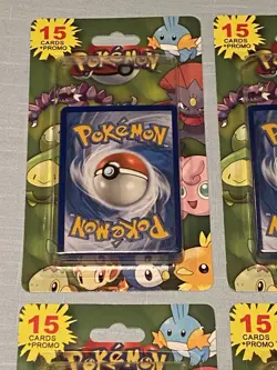 4 Pokemon Mystery Packs 15 Cards + Promo 2012 Possible Charizard Holo Lot 3 - Image 2