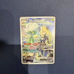Pokemon TCG Cynthia's Roserade 184/182 Destined Rivals Illustration Rare NM/Mint - Image 1