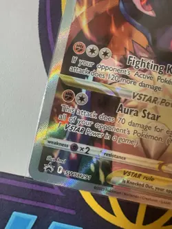 Lucario VSTAR SWSH291 Holo Promo Sword & Shield Promo Pokemon NM/M - Image 4