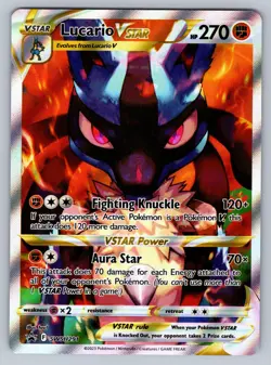 Lucario VSTAR SWSH291 Holo P Sword & Shield Promo Pokemon NM - Image 1