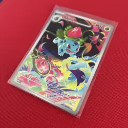 Pokemon Ivysaur Illustration Rare 134/132 Mega Evolution - Image 3