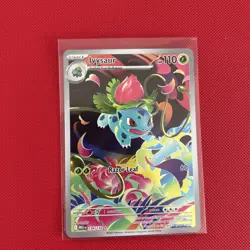 Pokemon Ivysaur Illustration Rare 134/132 Mega Evolution - Image 4