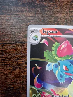 Pokemon Ivysaur Illustration Rare 134/132 Mega Evolution - Image 2