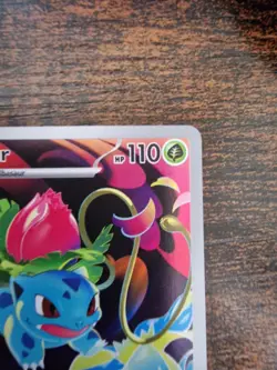 Pokemon Ivysaur Illustration Rare 134/132 Mega Evolution - Image 3