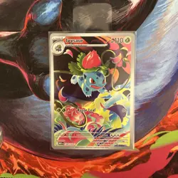 IVYSAUR 134/132 ILLUSTRATION RARE MEGA EVOLUTION POKEMON NM - Image 1