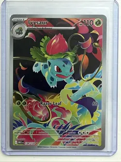 Pokemon TCG - Ivysaur - Mega Evolution - 134/132 - Illustration Rare - Mint - Image 1