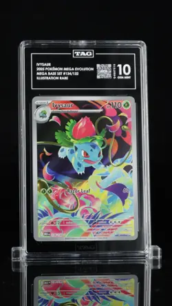 TAG 10 Ivysaur 134/132 Illustration Rare Mega Evolution Pokemon TCG - Image 1