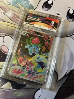 Pokemon Ivysaur 134/132 Illustration Rare Mega Evolution Card Ace Mint 9 - Image 2