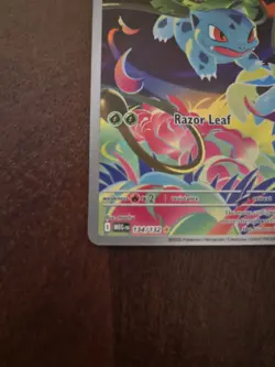 Pokemon TCG Ivysaur Mega Evolution 134/132 Illustration Rare Card - Image 5