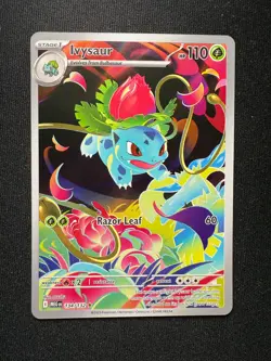 Pokemon TCG Ivysaur 134/132 – Illustration Rare – Mega Evolution – Near Mint - Image 2