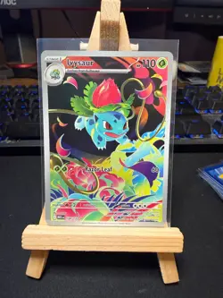Pokemon TCG Ivysaur 134/132 – Illustration Rare – Mega Evolution – Near Mint - Image 1