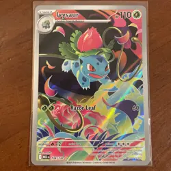 Ivysaur • Pokemon • Mega Evolution • Illustration Rare • 134/132 • NM - Image 1