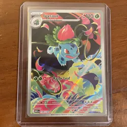 Ivysaur • Pokemon • Mega Evolution • Illustration Rare • 134/132 • NM - Image 3