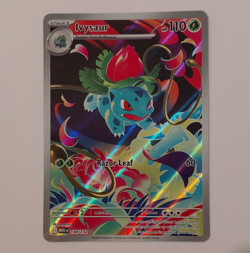 Pokemon TCG Ivysaur Mega Evolution 134/132 Illustration Rare Holo - Image 1