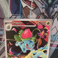 Pokemon TCG Ivysaur 134/132 Illustration Rare Holo Mega Evolution - Image 3