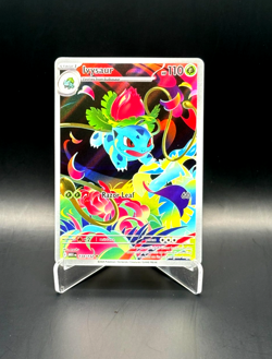 Pokemon TCG Ivysaur Illustration Rare Holo ME01 Mega Evolution 134/132 (b) - Image 1
