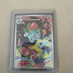 Pokemon TCG Ivysaur 134/132 Mega Evolution Illustration Rare - Image 2
