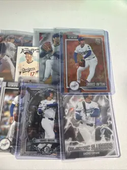 Lot Of 12 Shohei Ohtani Baseball Cards Inserts, Chromes, Parallels, And More! - Image 3