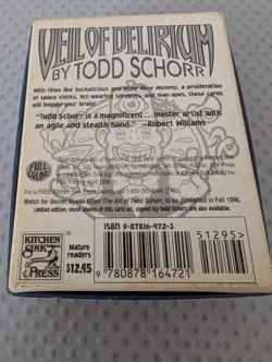 Todd Schorr Veil of Delirium Trading Card Set Kitchen Sink Press 1996 Full Color - Image 2