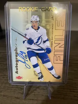 2025-26 UPPER DECK FLAIR AUTOGRAPHICS ON-CARD A-JF JACK FINLEY, LIGHTNING - Image 1