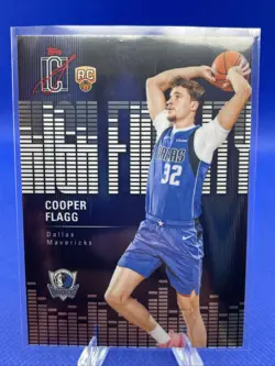 2026 Topps Signature Class Cooper Flagg High Fidelity #HF-1 RC Mavs Rookie Card - Image 1
