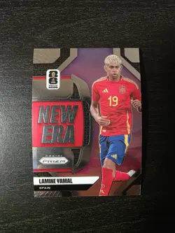 2026 Panini Prizm FIFA World Cup Lamine Yamal New Era Insert No. 12 Spain - Image 1