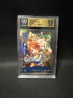 2025 One Piece Promo Championship Regionals Top 64 Prize #050 Nami BGS 9.5 - Image 1