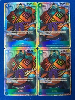 One Piece CCG - Jinbe OP07-045 500 Years in the Future Foil [x4] - Image 1